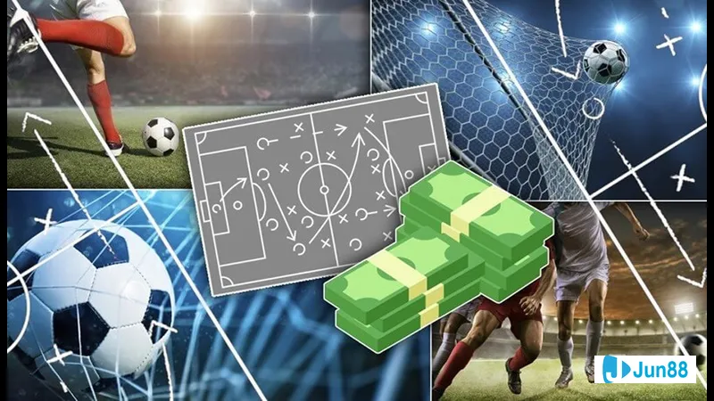 Nhóm cầu thủ đang cùng nhau họp bàn